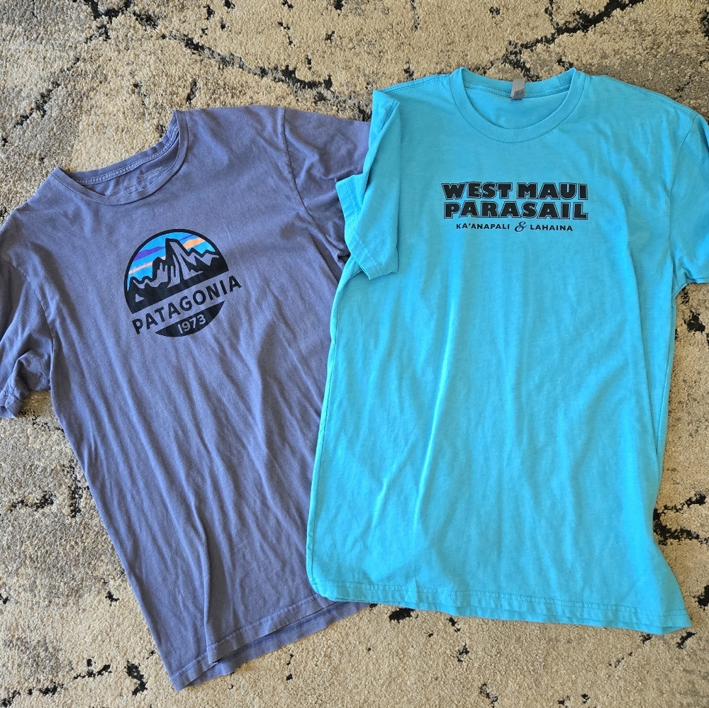 Lot of Two Men's Tees - Medium